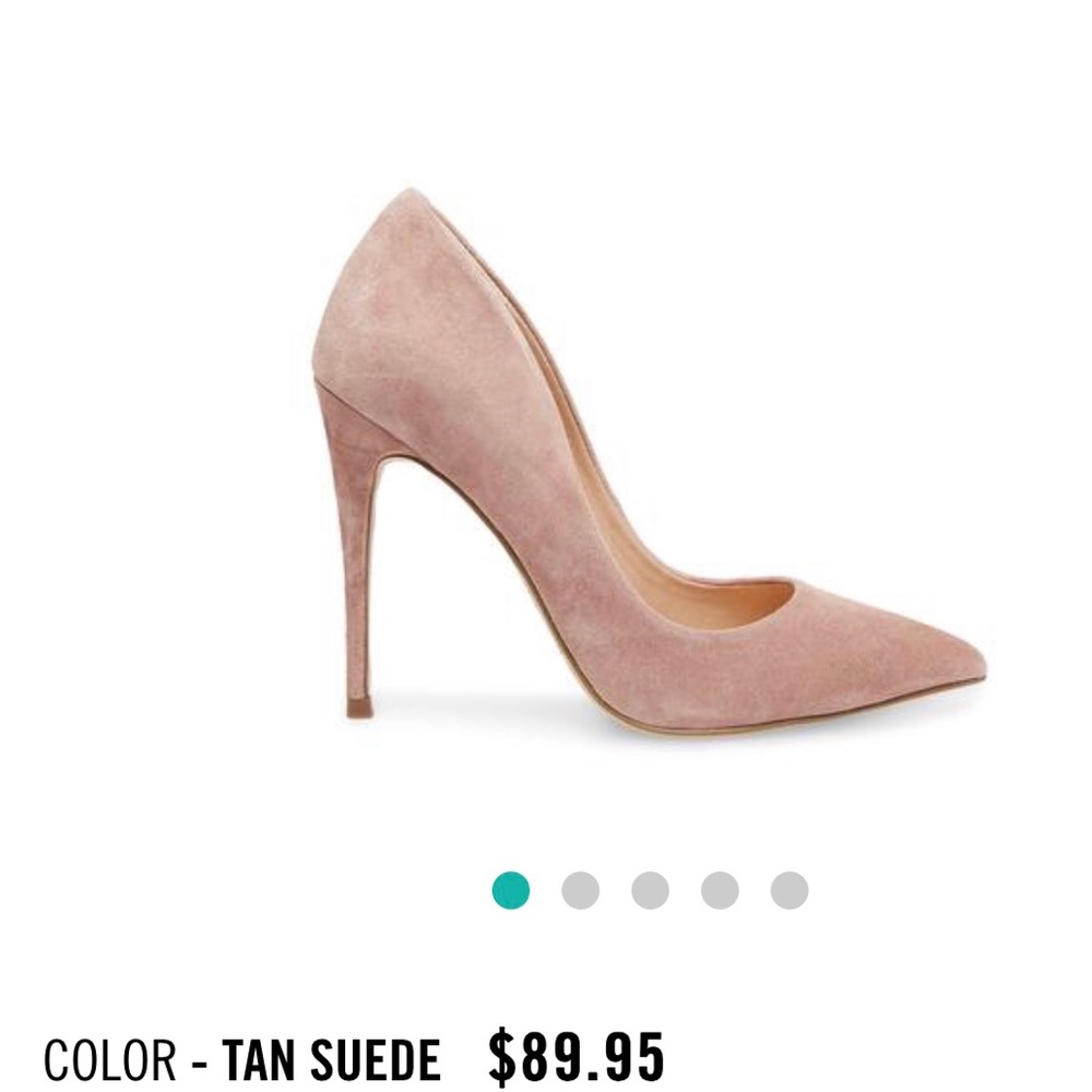 Steve Madden Nude Suede Pumps Size 7